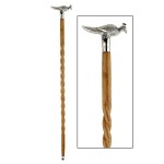 Design Toscano Peacock Walking Stick