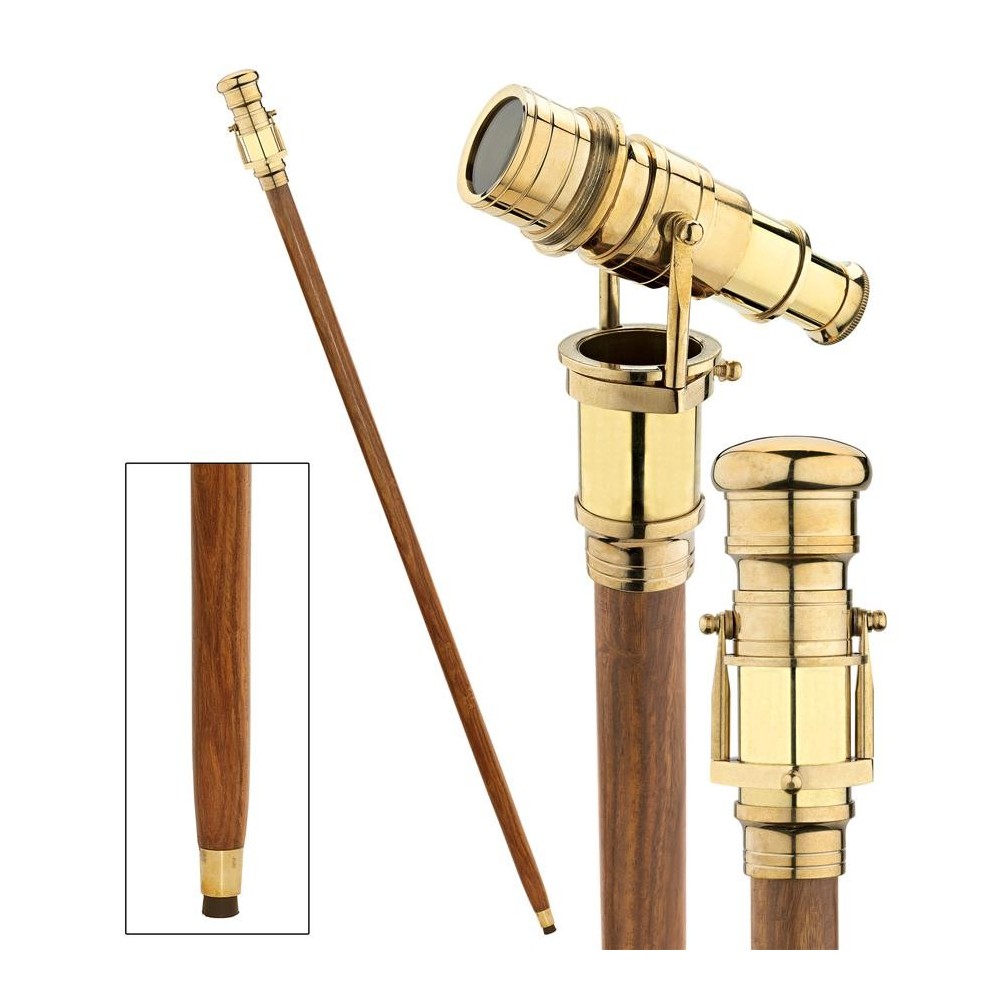 Design Toscano Telescope Walking Stick