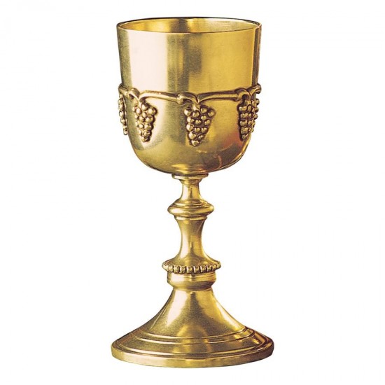 Design Toscano Brass Grape Harvest Goblet