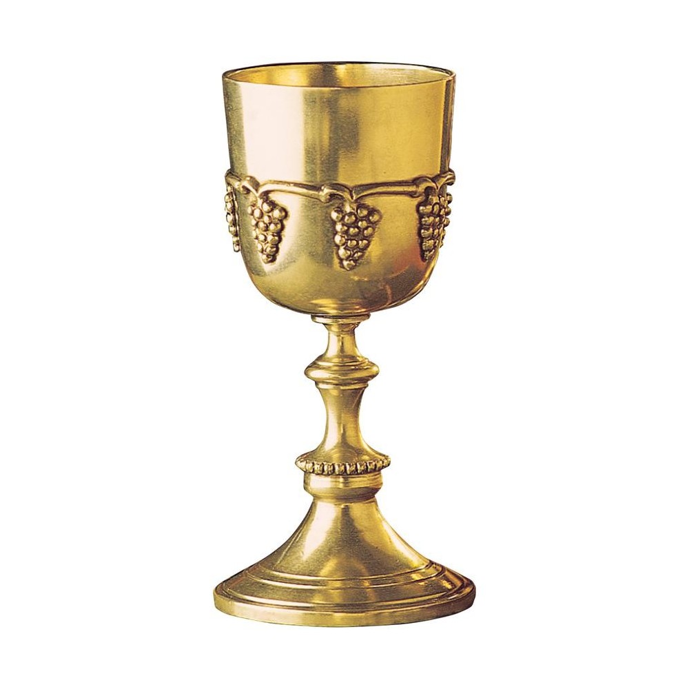 Design Toscano Brass Grape Harvest Goblet