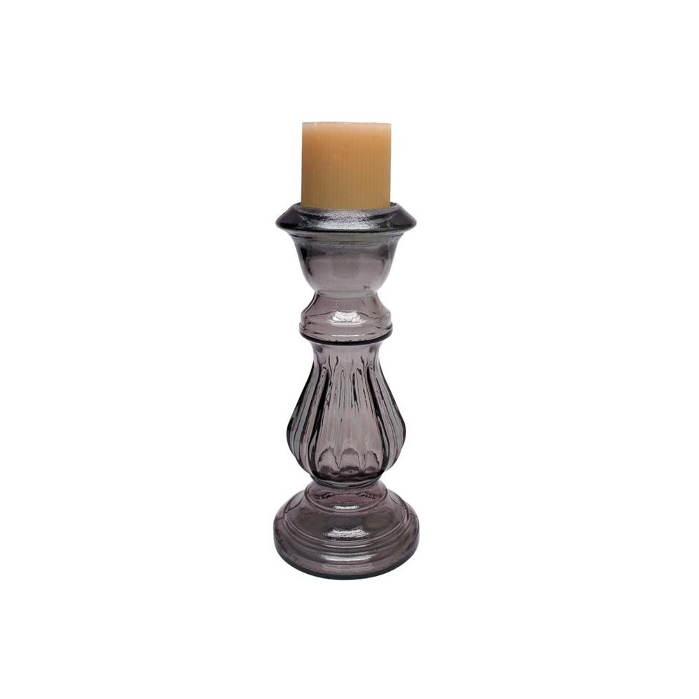 Design Toscano Jaci 12In Smoke Candlestick