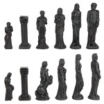 Design Toscano Gods Of Greek Mythology Chess Pieces