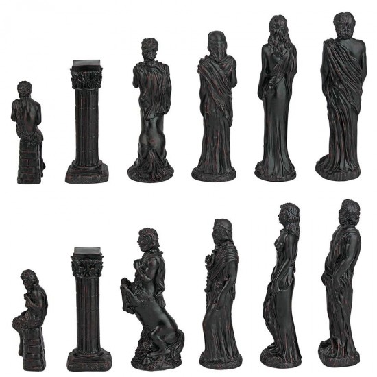 Design Toscano Gods Of Greek Mythology Chess Pieces