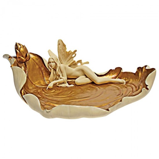 Design Toscano Fairys Secret Place Dish