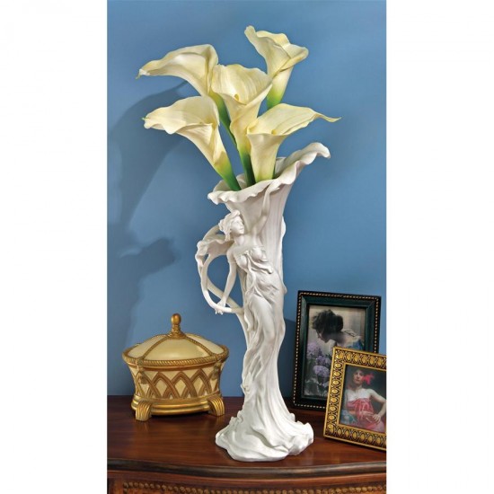 Design Toscano Calla Lily Maiden Vase