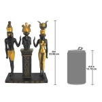 Design Toscano Osiris Isis And Horus Statue