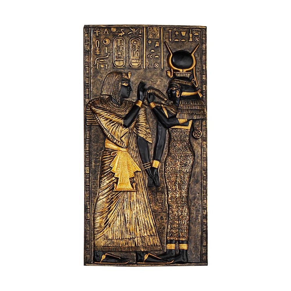 Design Toscano Isis Egyptian Temple Stele Plaque