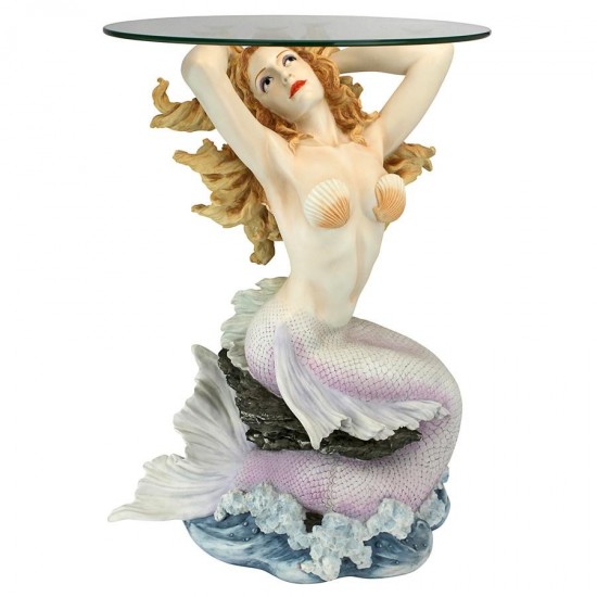 Design Toscano Mermaid Of Magellans Cove Table