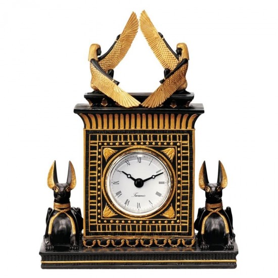 Design Toscano Egyptian Anubis Clock