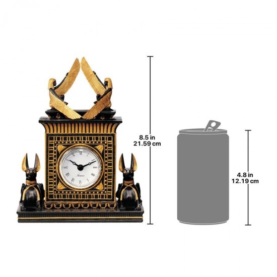 Design Toscano Egyptian Anubis Clock