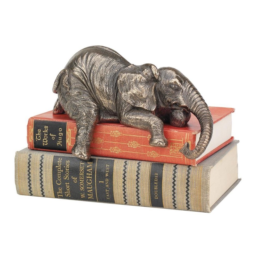 Design Toscano Ernest The Lounging Elephant Sitter