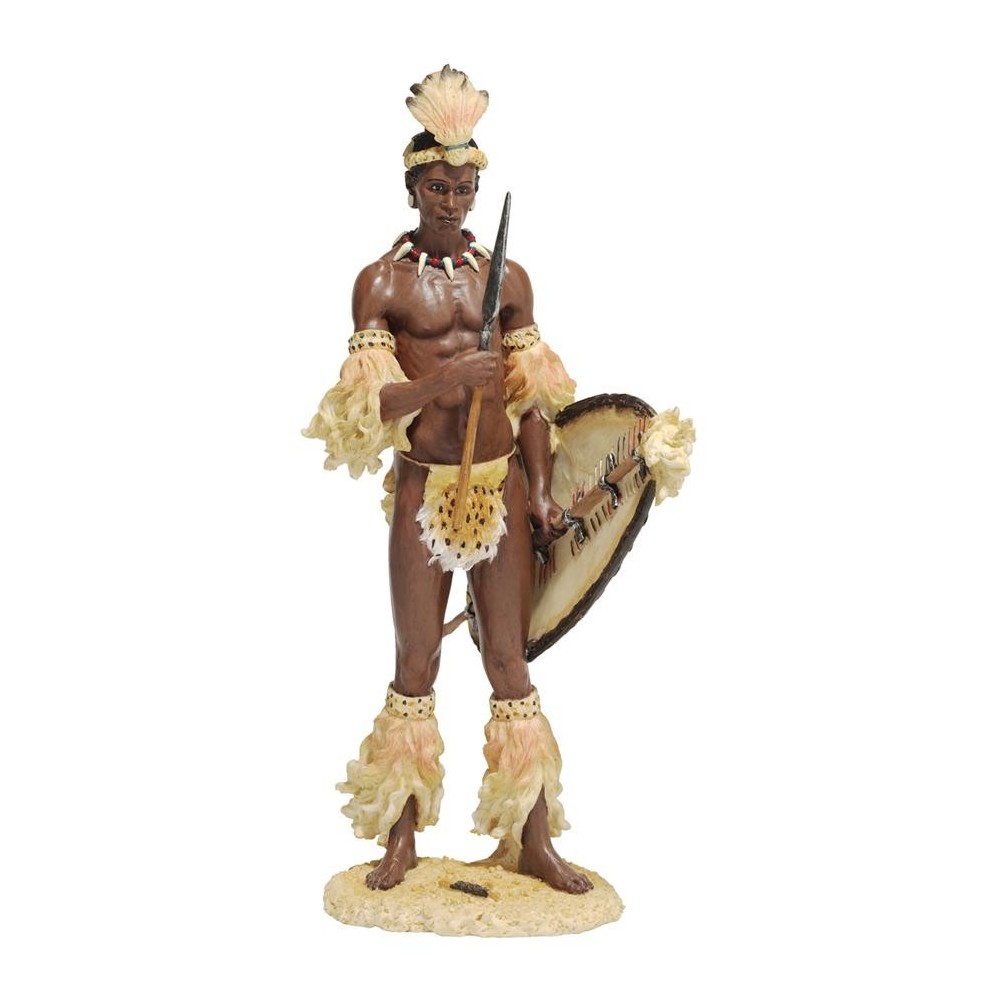 Design Toscano Shaka Zulu Warrior