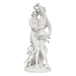 Design Toscano Zephyrus & Flora Bonded Marble Statue