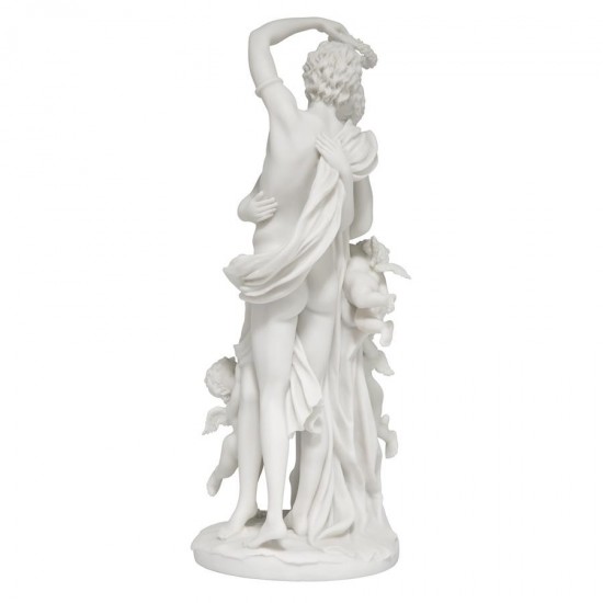 Design Toscano Zephyrus & Flora Bonded Marble Statue