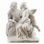 Design Toscano Pan Comforts Psyche Statue