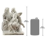 Design Toscano Pan Comforts Psyche Statue