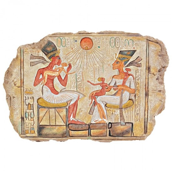 Design Toscano King Akhenaton & Nefertiti Stele