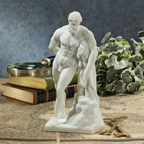 Design Toscano Farnese Hercules Bonded Marble Statue