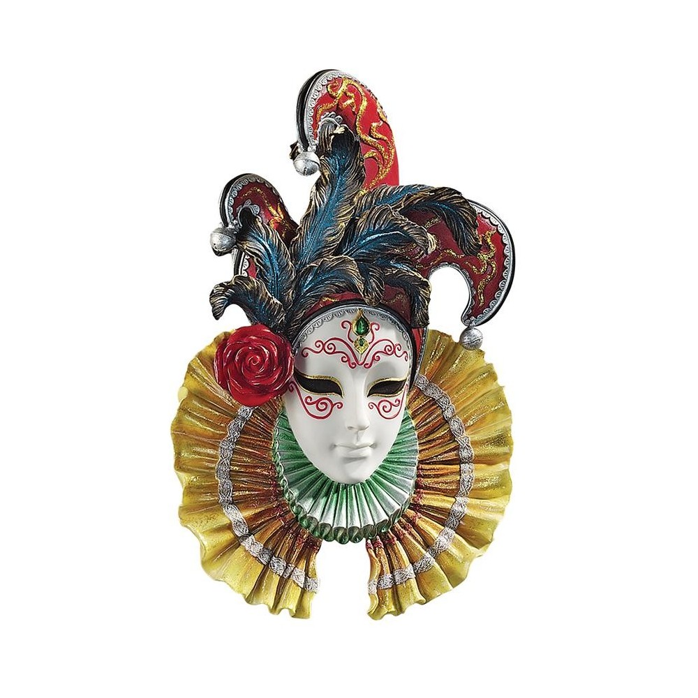 Design Toscano Colombina Jester Mask