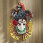 Design Toscano Colombina Jester Mask