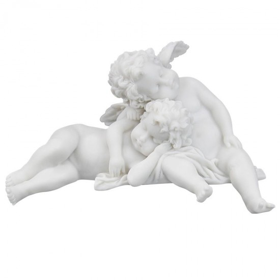 Design Toscano Blissful Slumber Cherubs Sitter