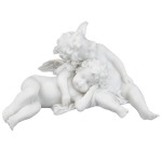 Design Toscano Blissful Slumber Cherubs Sitter