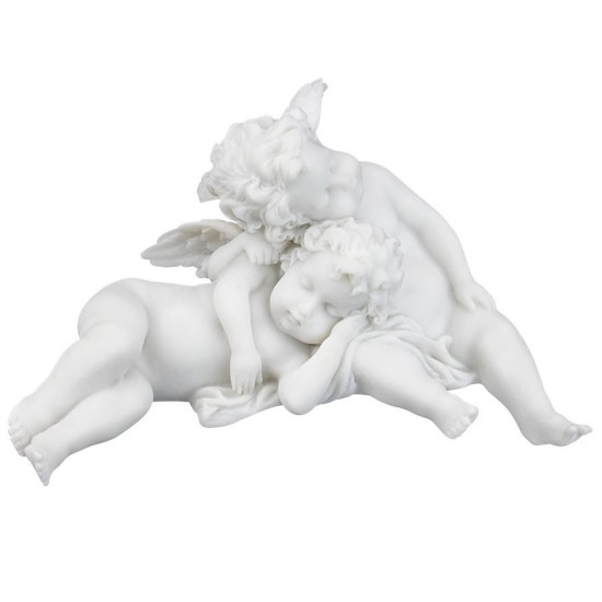 Design Toscano Blissful Slumber Cherubs Sitter