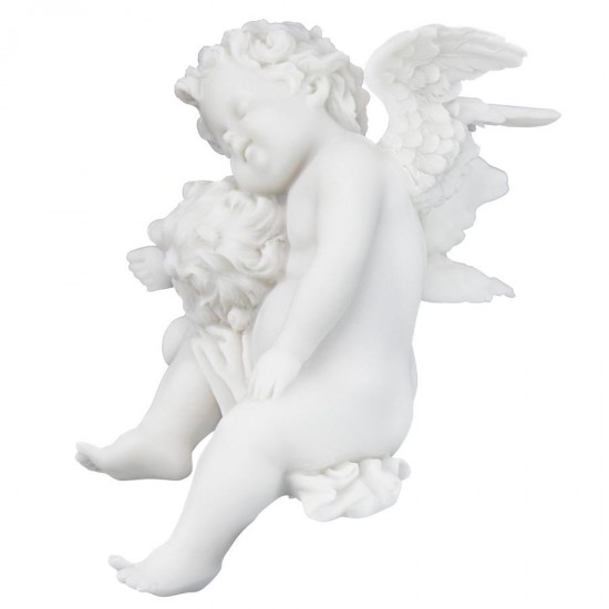 Design Toscano Blissful Slumber Cherubs Sitter