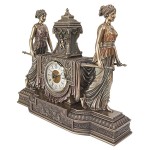 Design Toscano Versailles Maidens Mantel Clock