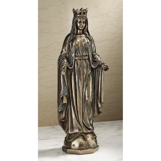 Design Toscano Triptych Of The Virgin Mary Statue