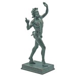 Design Toscano Large Dancing Faunus Of Pompeii