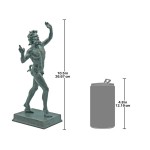 Design Toscano Large Dancing Faunus Of Pompeii