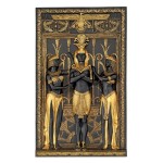 Design Toscano Egyptian Pharaoh And His Maidens Plaque