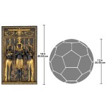 Design Toscano Egyptian Pharaoh And His Maidens Plaque