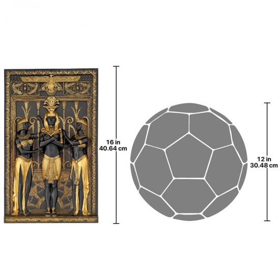 Design Toscano Egyptian Pharaoh And His Maidens Plaque