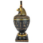 Design Toscano Horus The Falcon God Canopic Jar