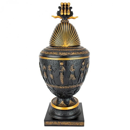 Design Toscano Horus The Falcon God Canopic Jar