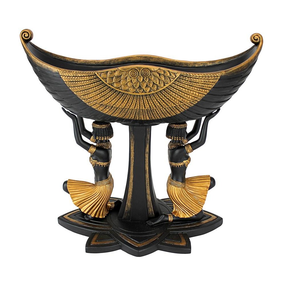 Design Toscano Egyptian Maidens Voyage Pedestal Urn