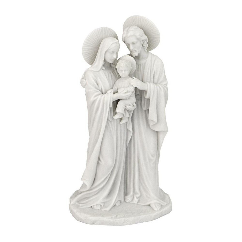 Design Toscano Desktop Marble Resin Holy Family Statue