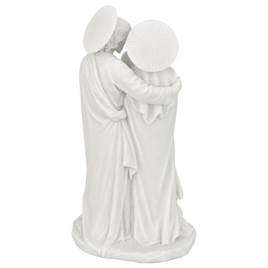 Design Toscano Desktop Marble Resin Holy Family Statue