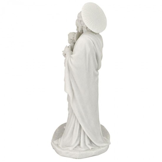 Design Toscano Desktop Marble Resin Holy Family Statue