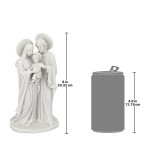 Design Toscano Desktop Marble Resin Holy Family Statue