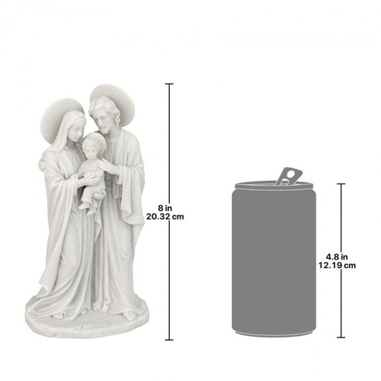Design Toscano Desktop Marble Resin Holy Family Statue