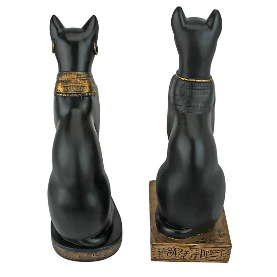 Design Toscano Set Of Bastet Cats