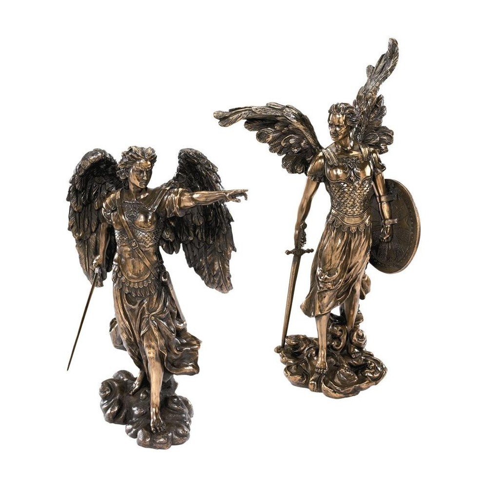 Design Toscano Set Raphael And Uriel Angels