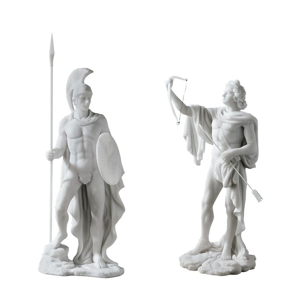 Design Toscano S/2 Classical Greek Gods Design Toscano S/2 Classical Greek Gods