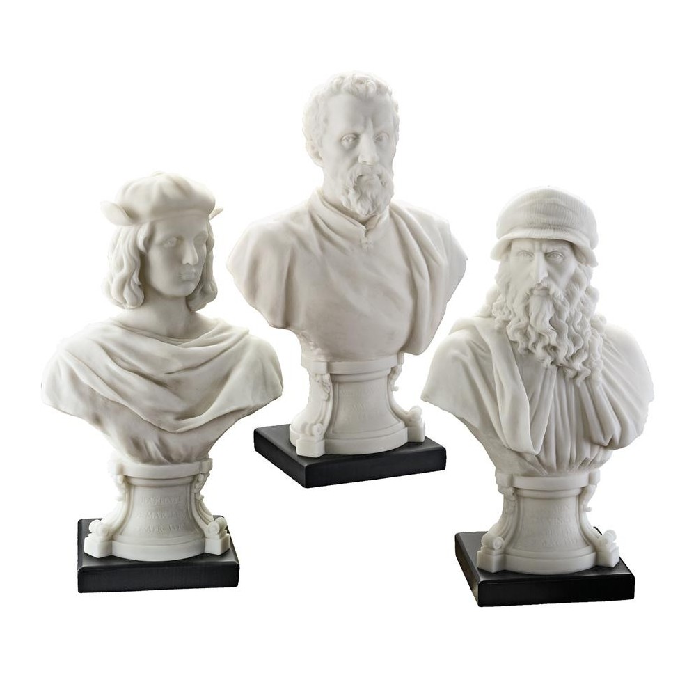 Design Toscano S/3 Renaissance Masters Busts