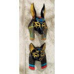 Design Toscano S/2 Masks Of Ancient Egypt