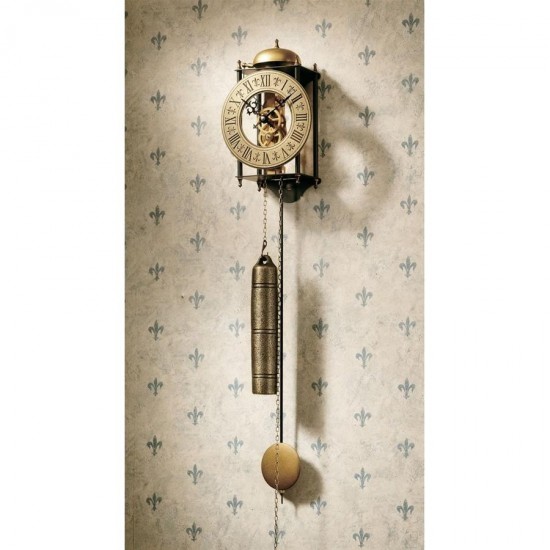 Design Toscano Templeton Regulator Wall Clock