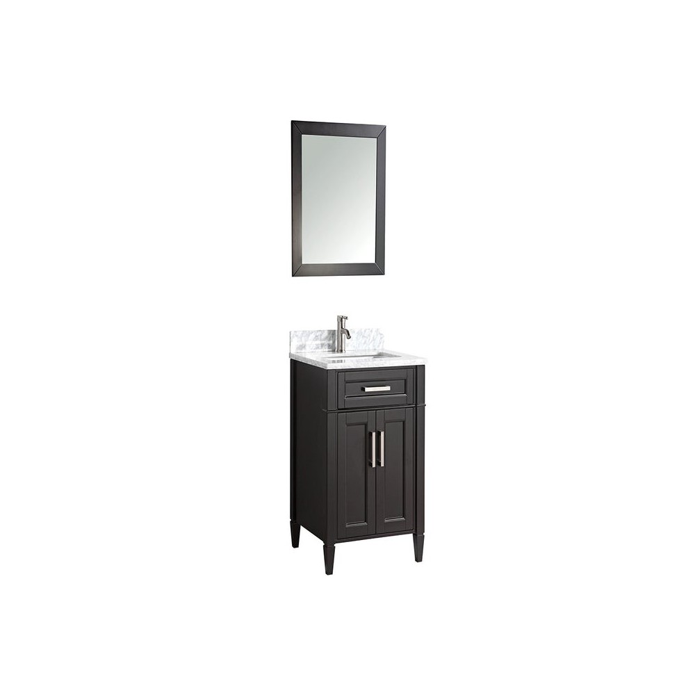 24" sl sink vanity set, carrara marble top, soft closing doors, drawer, Espresso 24" sl sink vanity set, carrara marble top, soft closing doors, drawer, Espresso